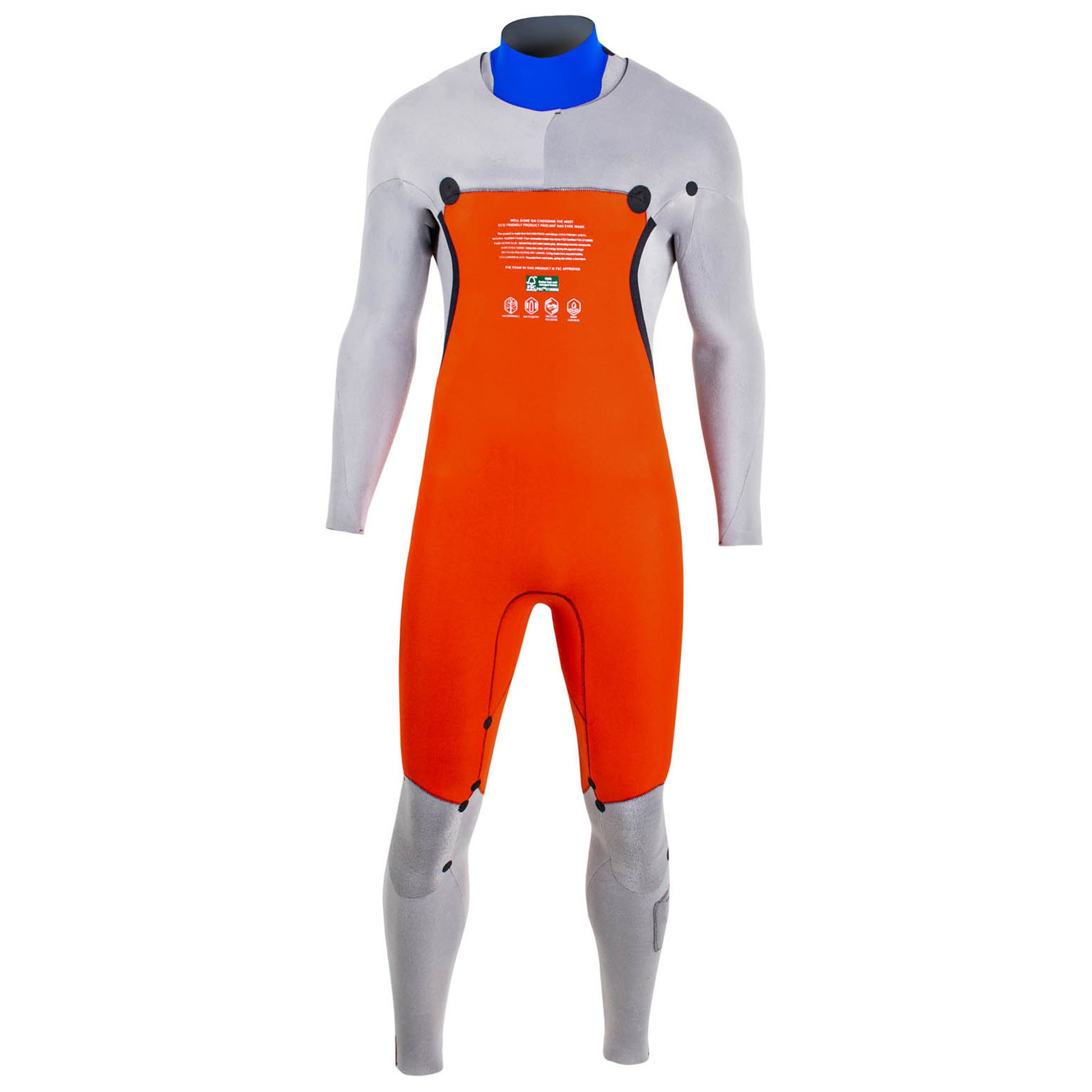 Prolimit PF2 Steamer Freezip 4/3 Natureprene - FSC Approved - Fullsuit / Zip-free