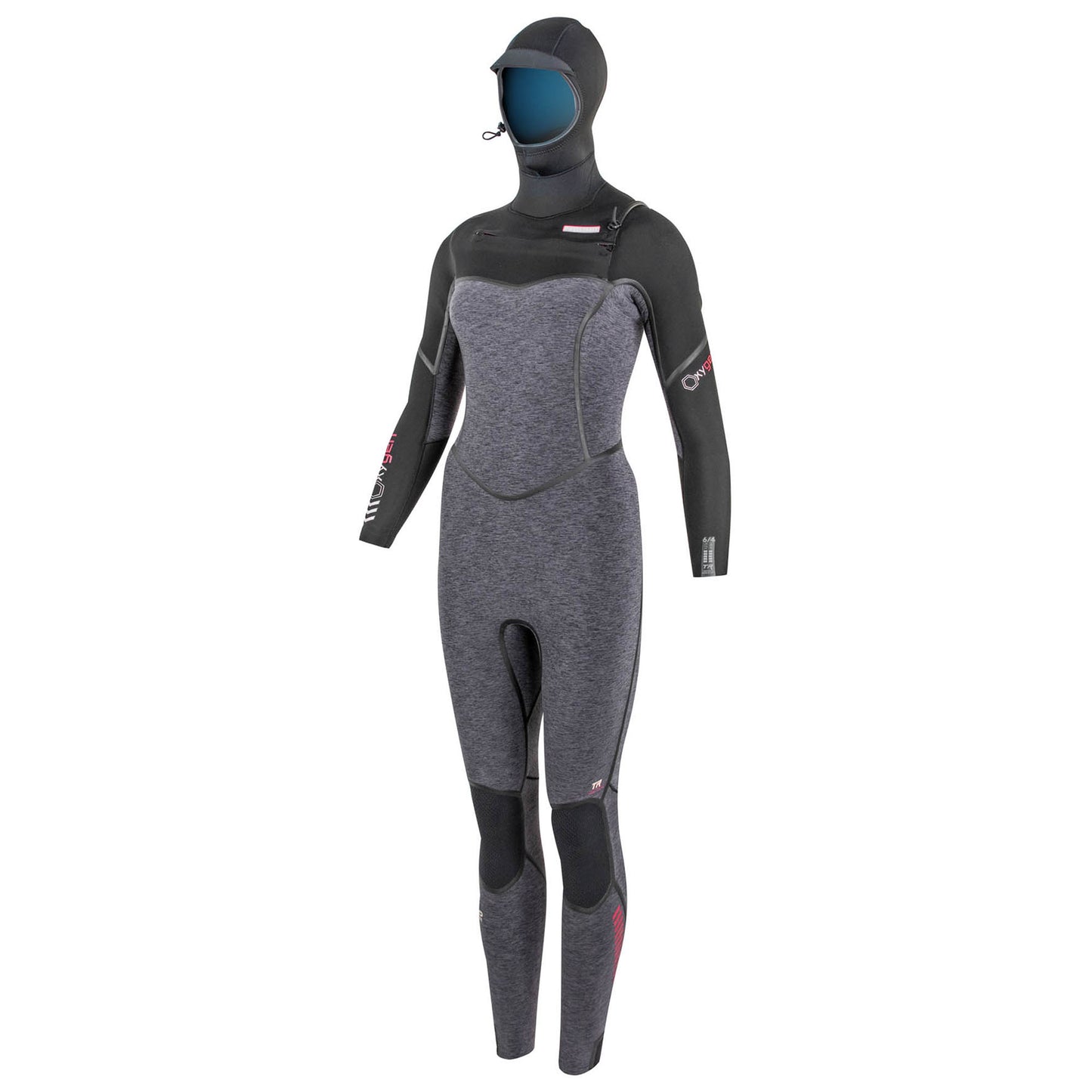 Prolimit Oxygen Steamer Hooded 6/4 Thermal Rebound - FTM - Hooded Fullsuit / Back-zip