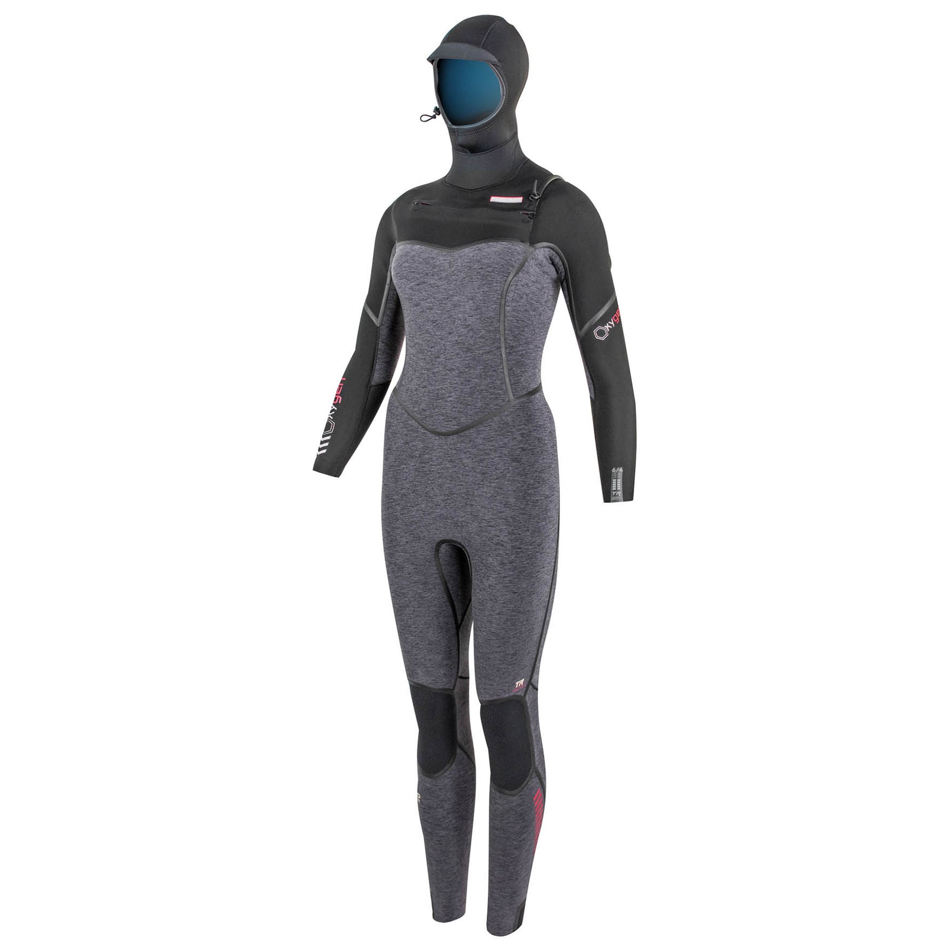 Prolimit Oxygen Steamer Hooded 6/4 Thermal Rebound - FTM - Hooded Fullsuit / Back-zip