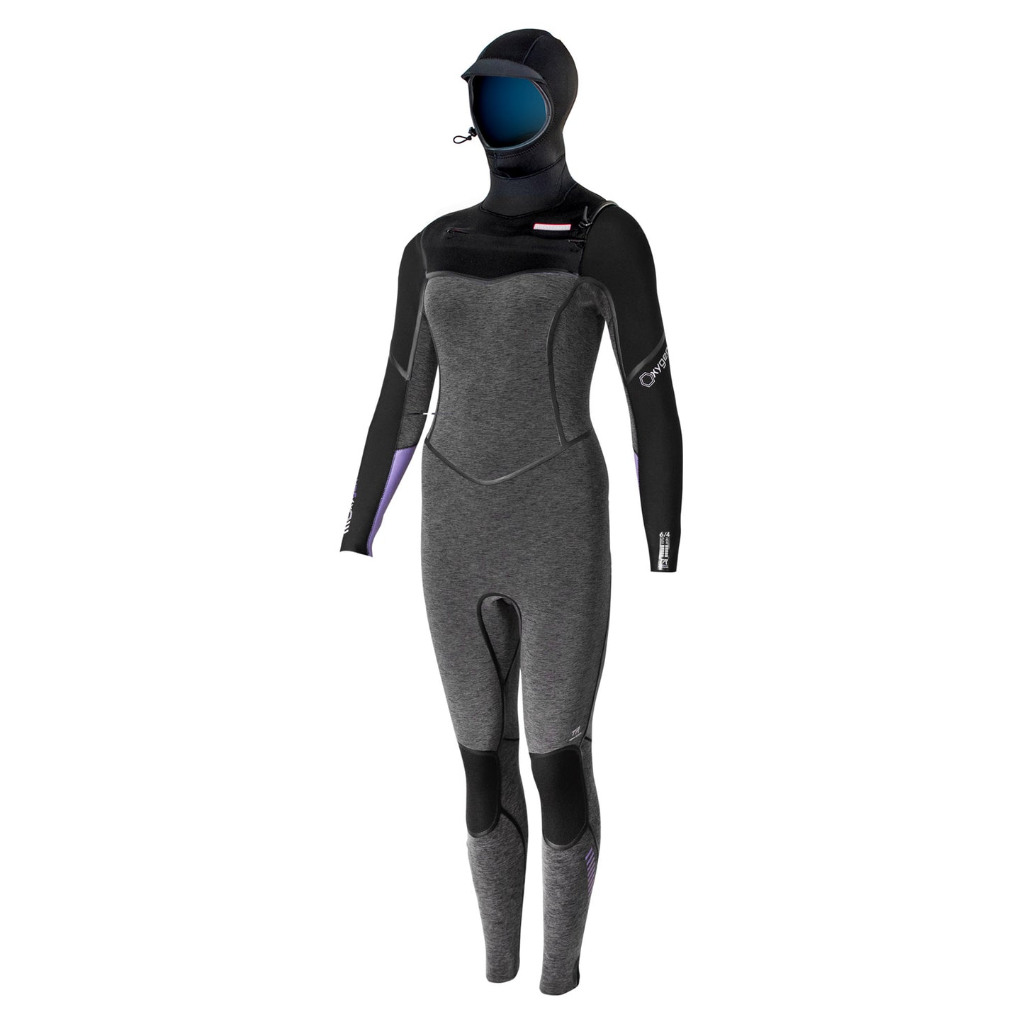 Prolimit Oxygen Steamer Hooded 6/4 Thermal Rebound - FTM - Hooded Fullsuit / Back-zip