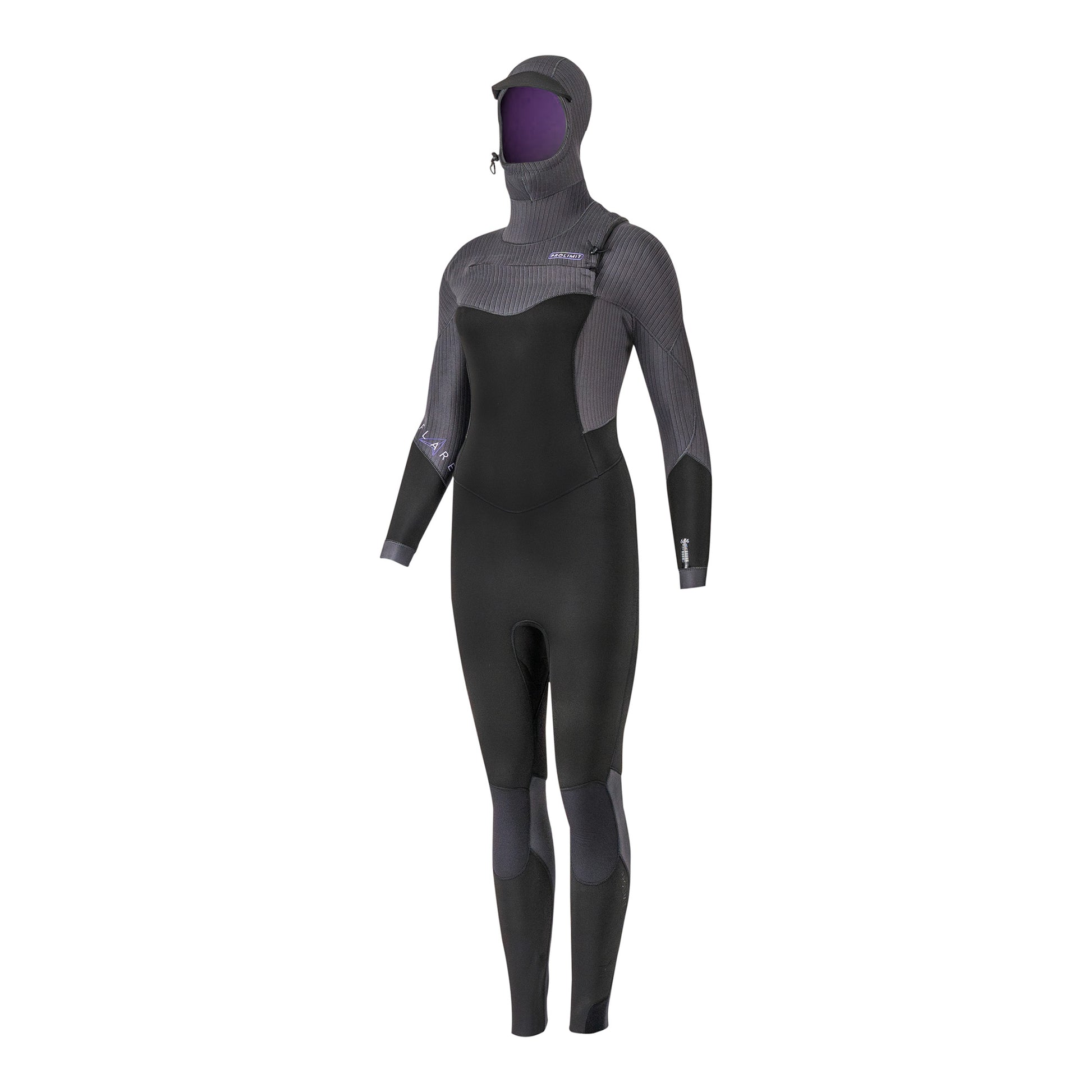 Prolimit Flare Steamer Hooded Free_X 6/4 DownAirflex - GBS - Hooded Fullsuit / Zip-free