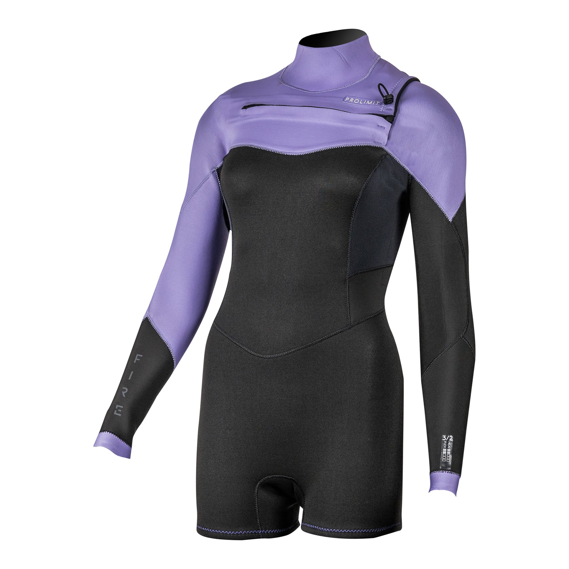 Prolimit Fire Sunset Shorty Free-X 3/2 - FL - Short Arm / Zip-free