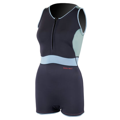 Prolimit Fire Sleeveless Shorty Frontzip 2/2 Q-lining - FL - Short Arm / Front-zip