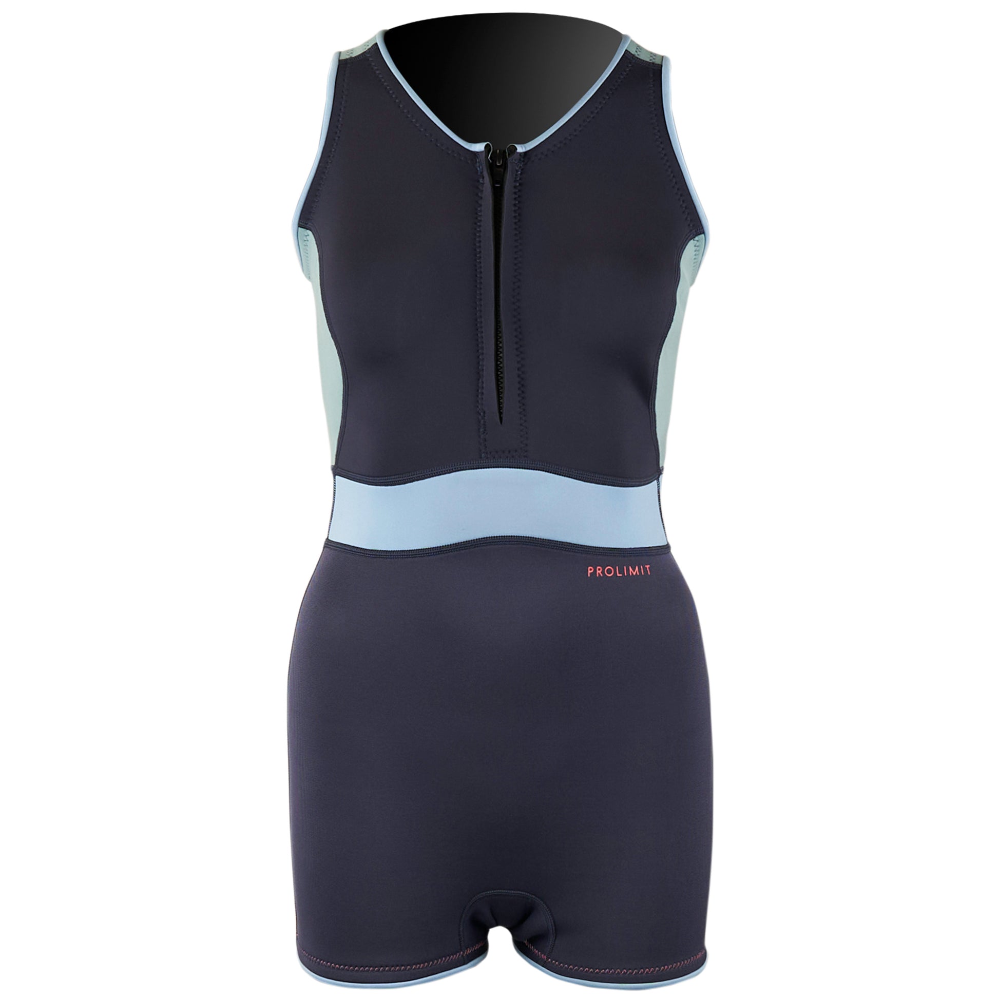 Prolimit Fire Sleeveless Shorty Frontzip 2/2 Q-lining - FL - Short Arm / Front-zip
