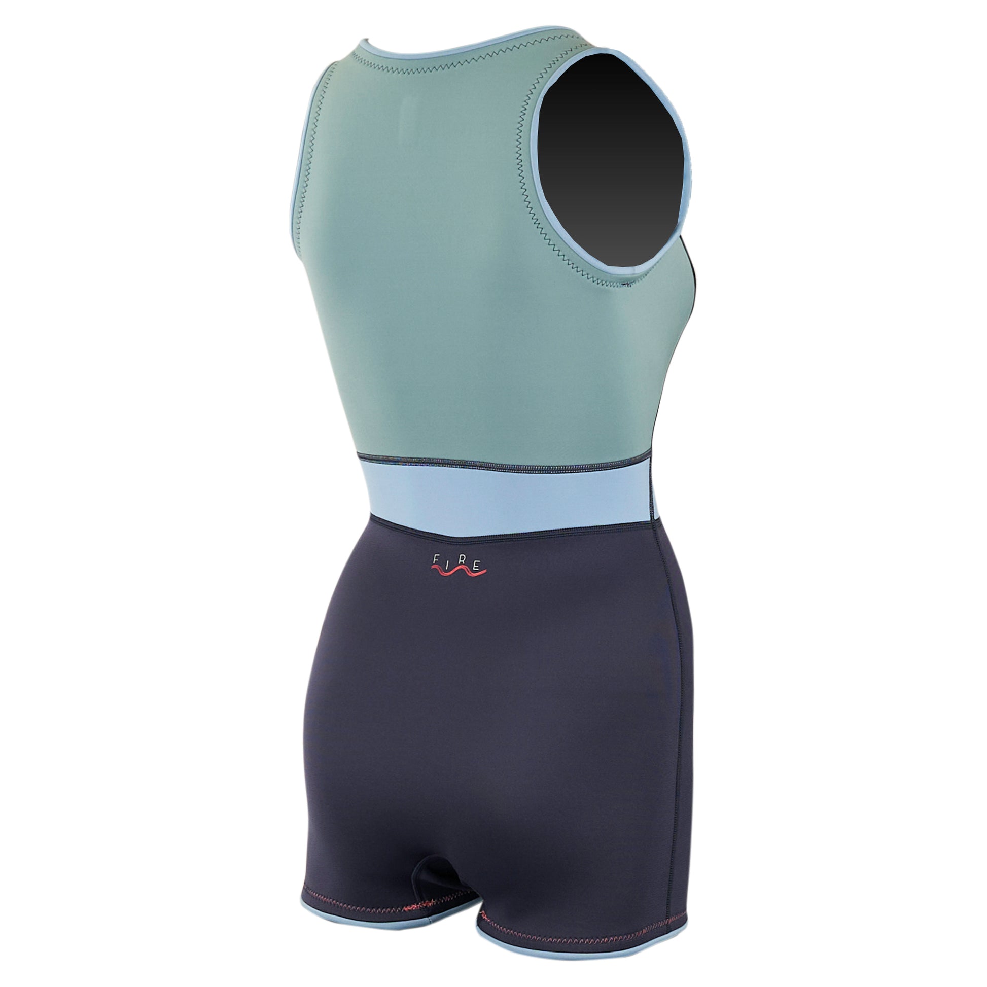 Prolimit Fire Sleeveless Shorty Frontzip 2/2 Q-lining - FL - Short Arm / Front-zip