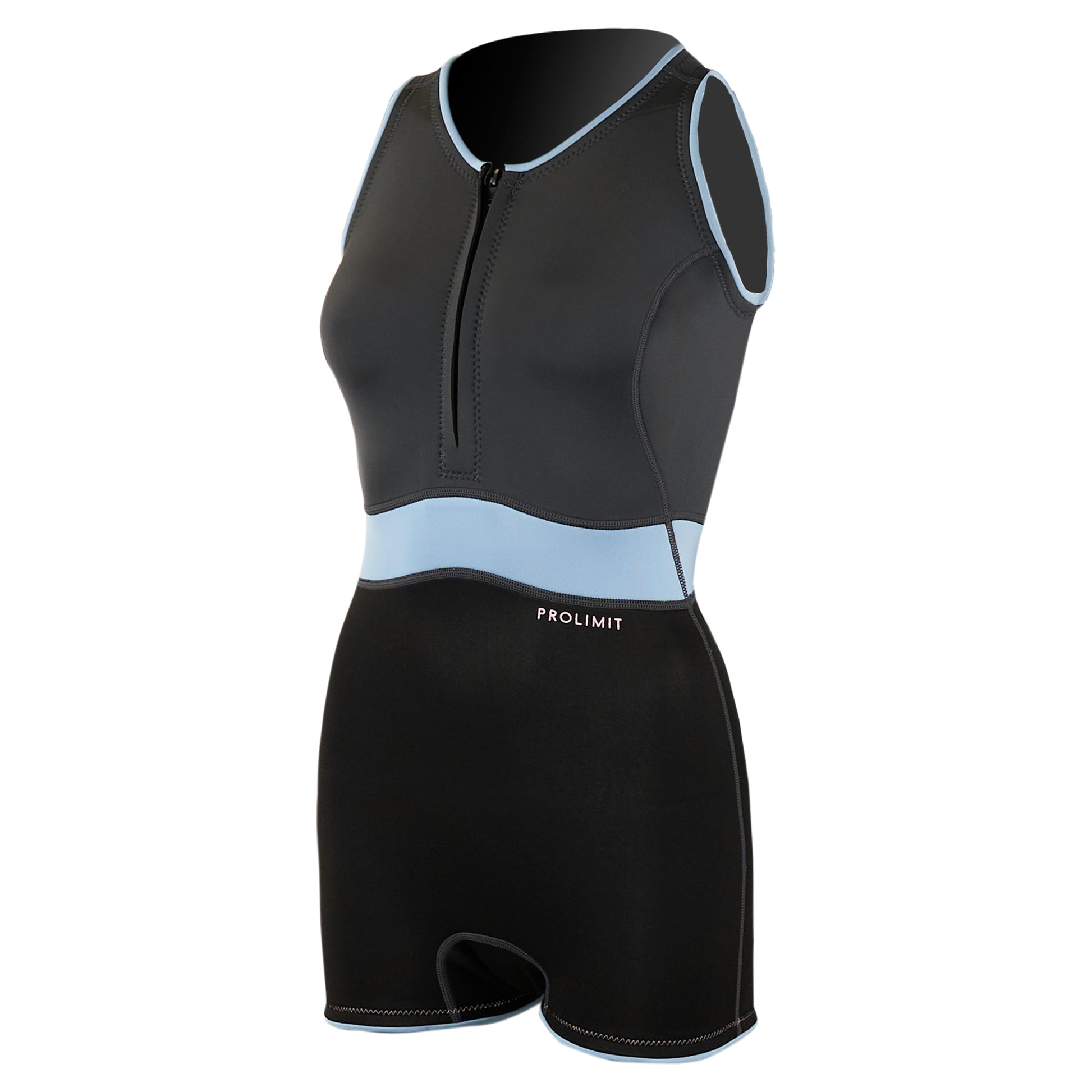 Prolimit Fire Sleeveless Shorty Frontzip 2/2 Q-lining - FL - Short Arm / Front-zip