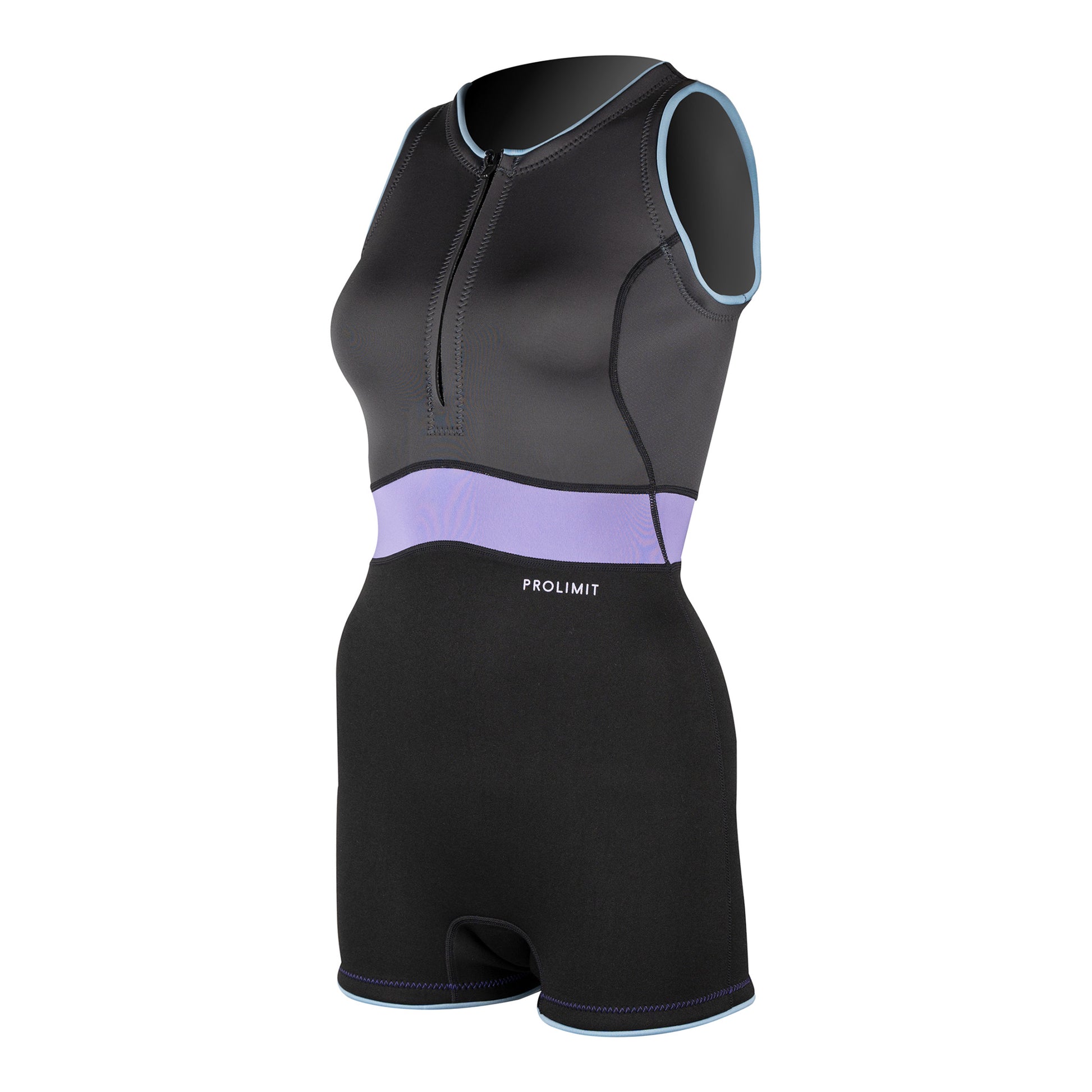 Prolimit Fire Sleeveless Shorty Frontzip 2/2 Q-lining - FL - Short Arm / Front-zip