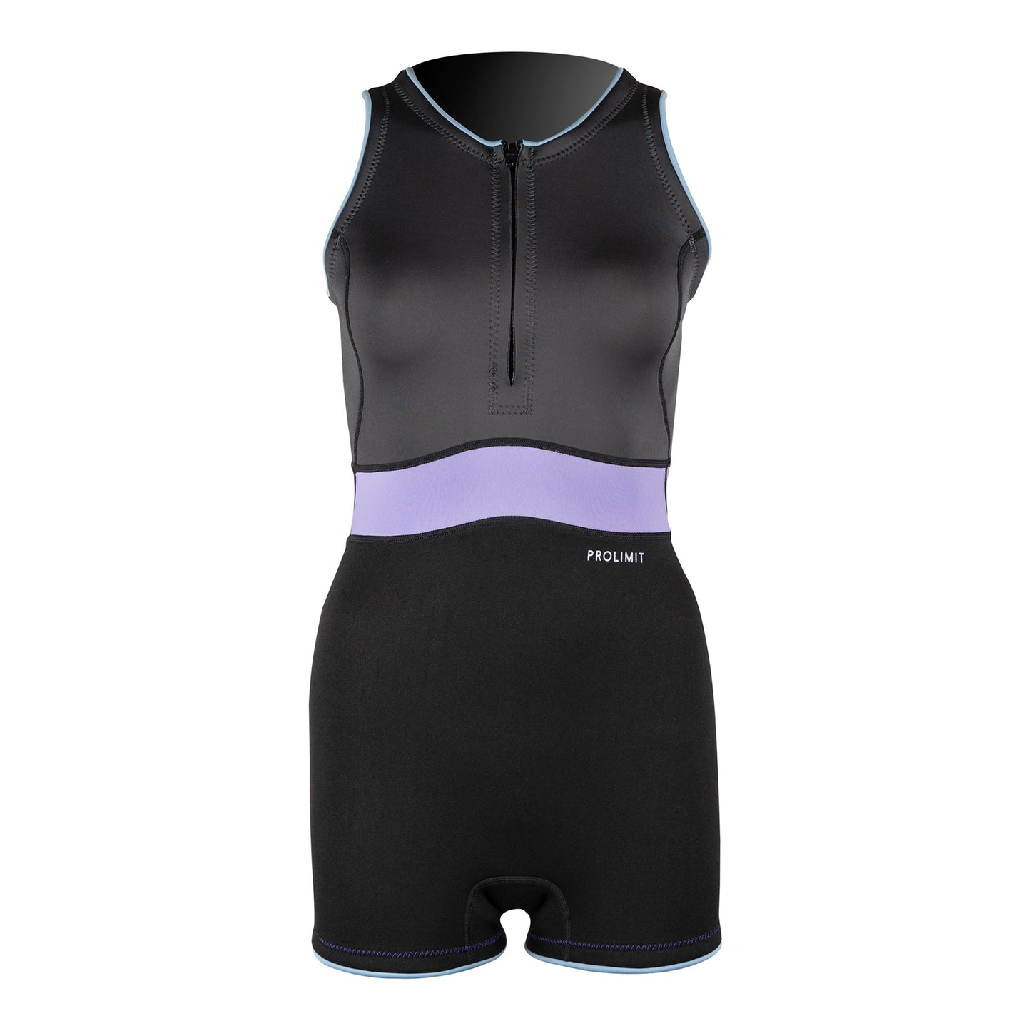 Prolimit Fire Sleeveless Shorty Frontzip 2/2 Q-lining - FL - Short Arm / Front-zip