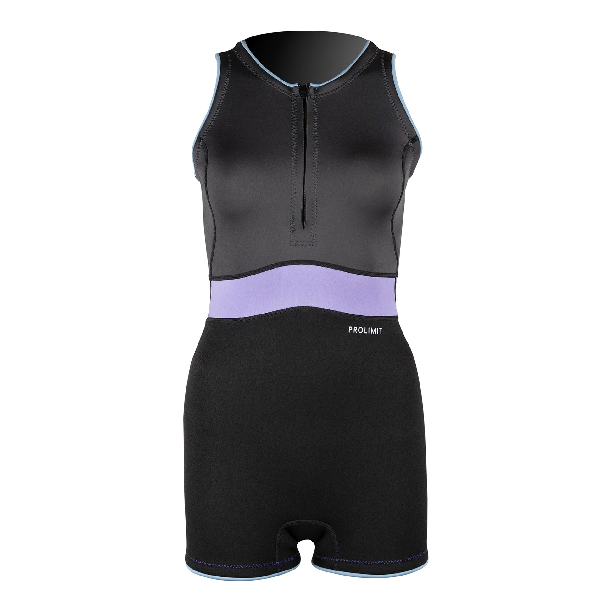 Prolimit Fire Sleeveless Shorty Frontzip 2/2 Q-lining - FL - Short Arm / Front-zip