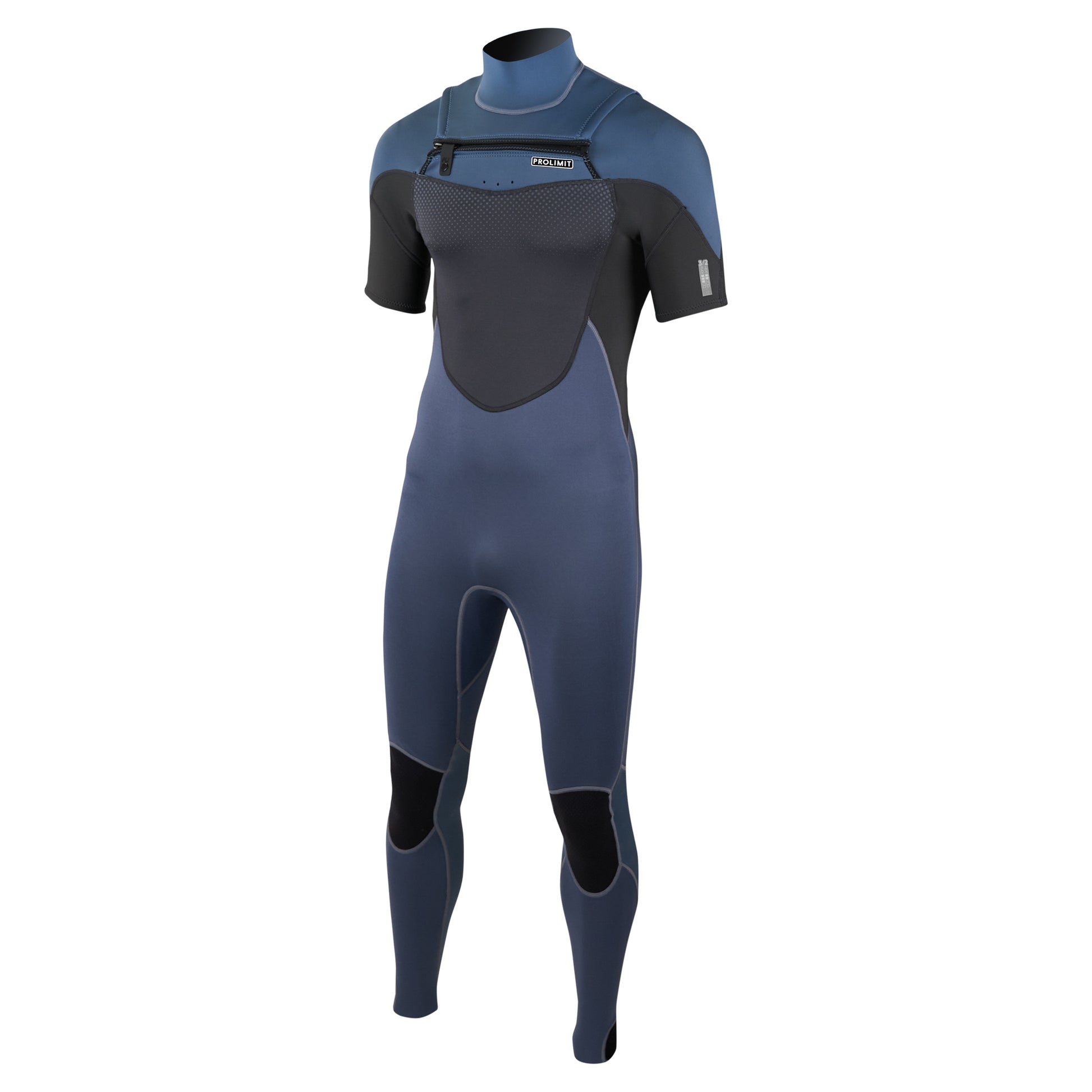 Prolimit Fusion Steamer Shortarm Freezip 3/2 Q-lining - FL - Fullsuit / Zip-free