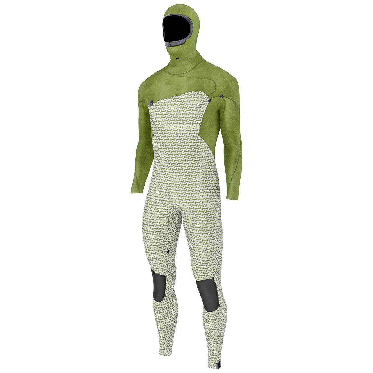 Prolimit Predator Steamer Free-X 4/3 Hooded - Fullsuit / Zip-free