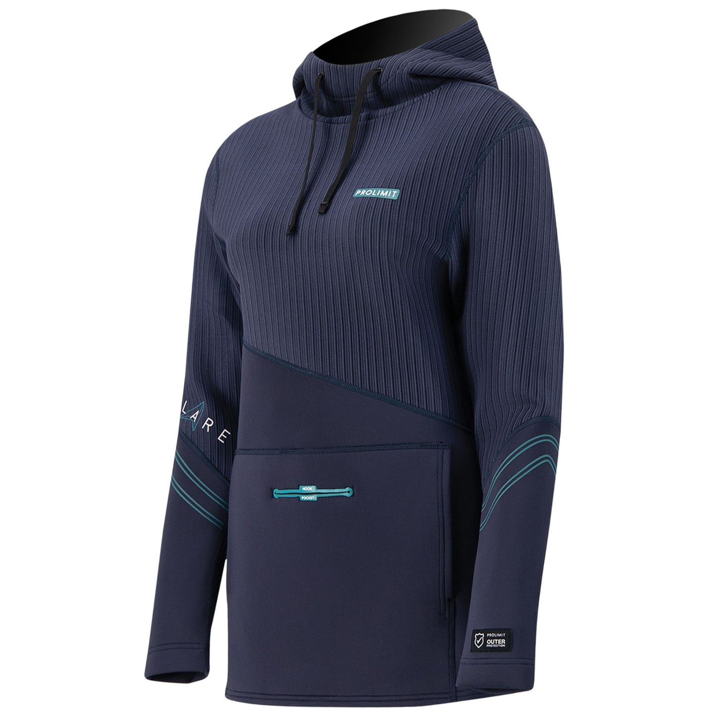 Prolimit Womens Neoprene Loosefit Hoodie Flare - Hoodies