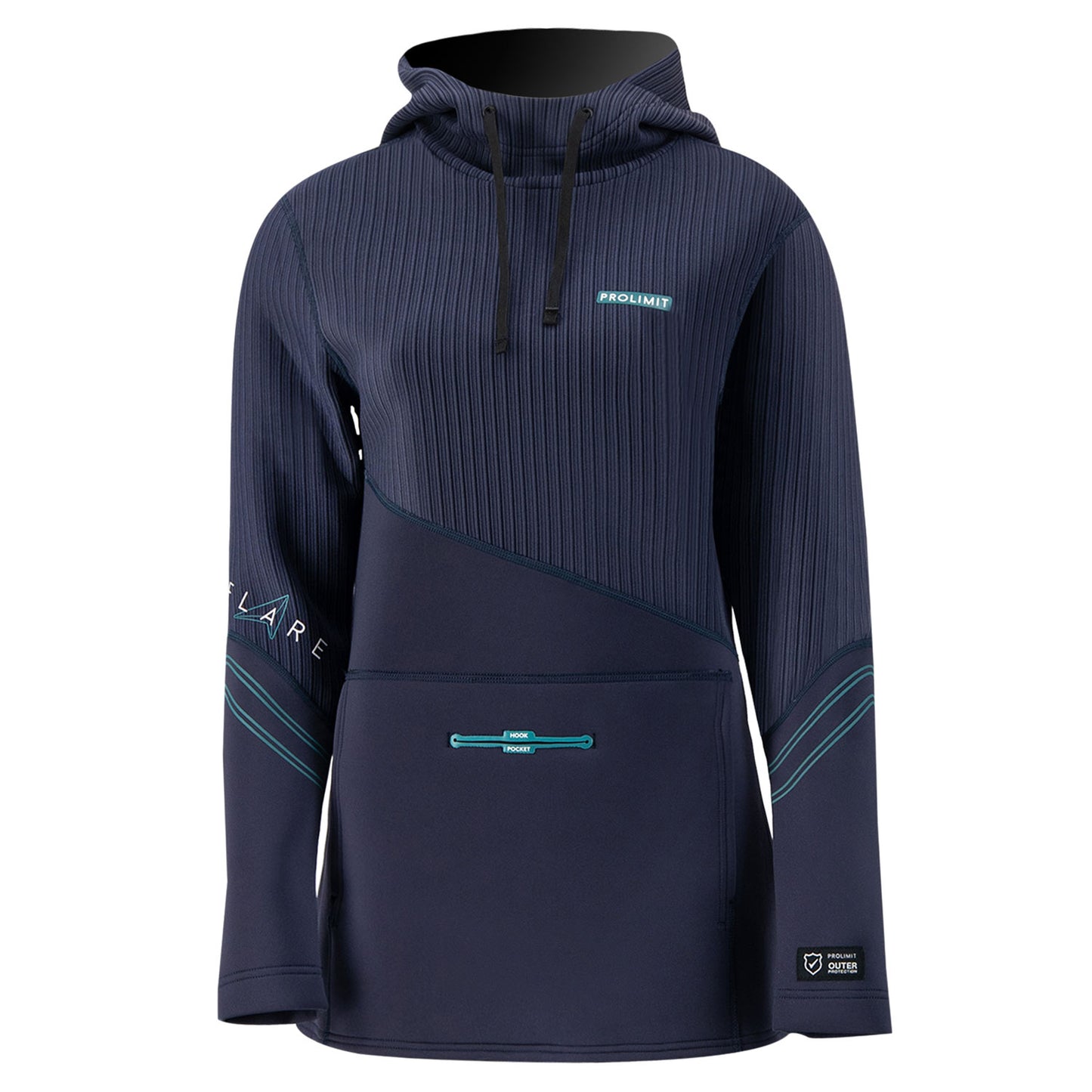 Prolimit Womens Neoprene Loosefit Hoodie Flare - Hoodies
