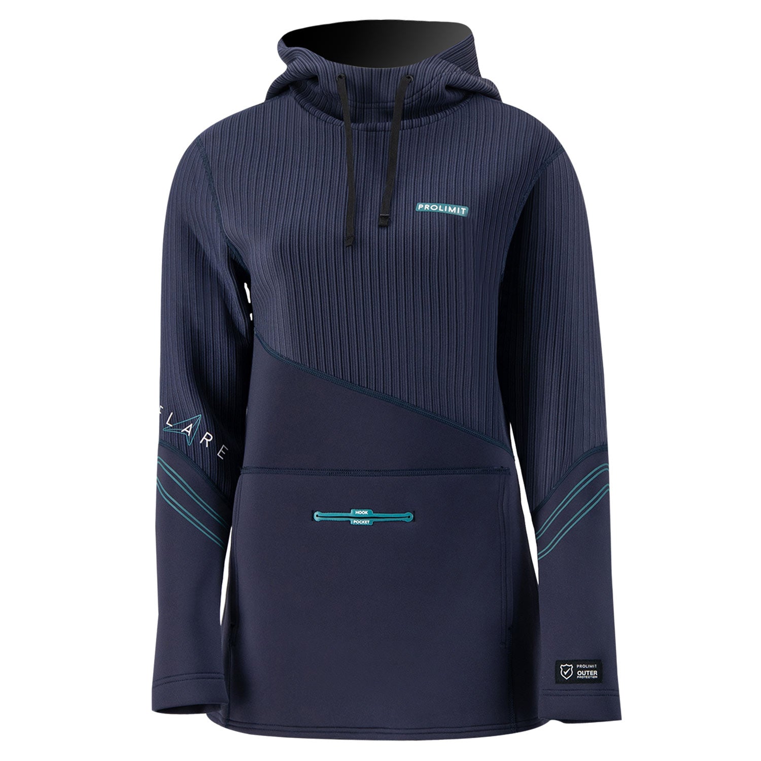 Prolimit Womens Neoprene Loosefit Hoodie Flare - Hoodies