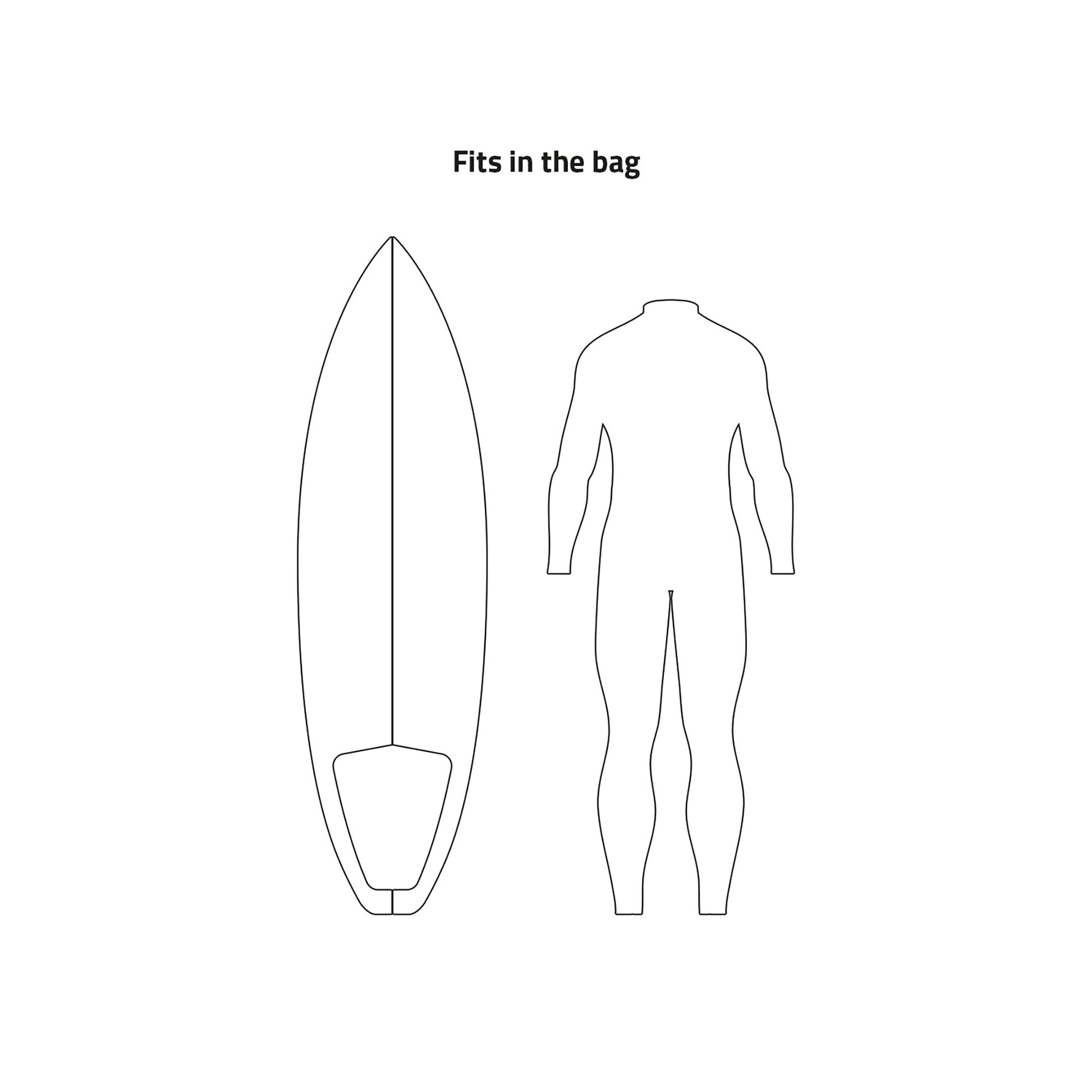 Prolimit Surf/Kitesurf Boardbag Sport - Boardbags