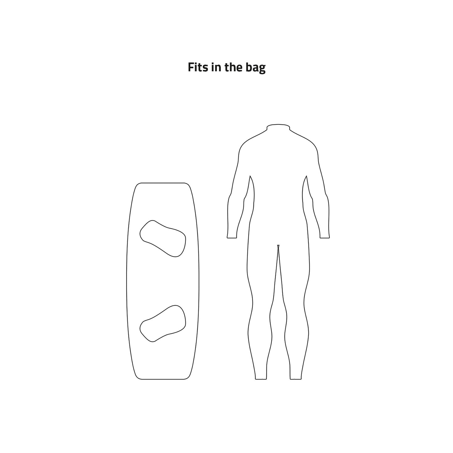 Prolimit Kitesurf Boardbag Twintip Sport - Twintip Bags
