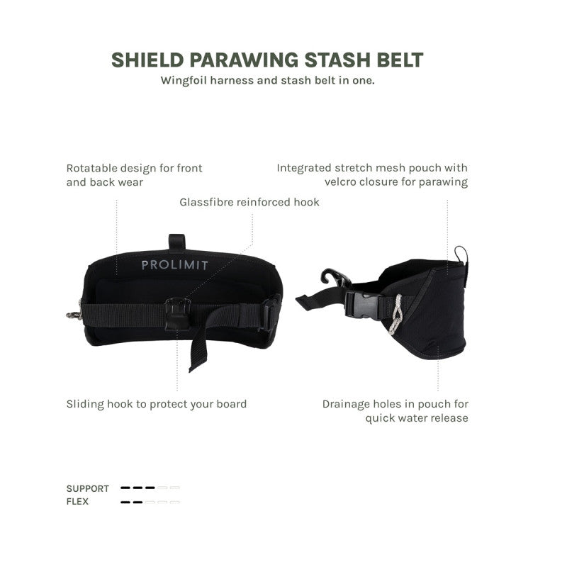 Prolimit Parawing Stash belt with hook - Stash Belts