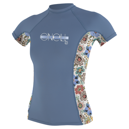 O'Neill Girls Premium Skins S/S Rash Guard - S/S Rash Guards