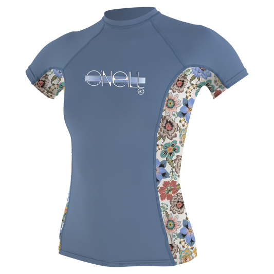 O'Neill Girls Premium Skins S/S Rash Guard - S/S Rash Guards