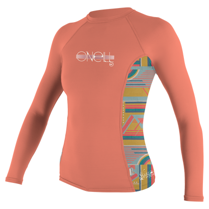 O'Neill Girls Premium Skins L/S Rash Guard - L/S Rash Guards