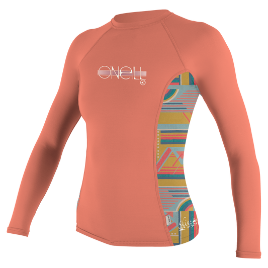 O'Neill Girls Premium Skins L/S Rash Guard - L/S Rash Guards