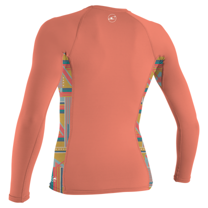O'Neill Girls Premium Skins L/S Rash Guard - L/S Rash Guards