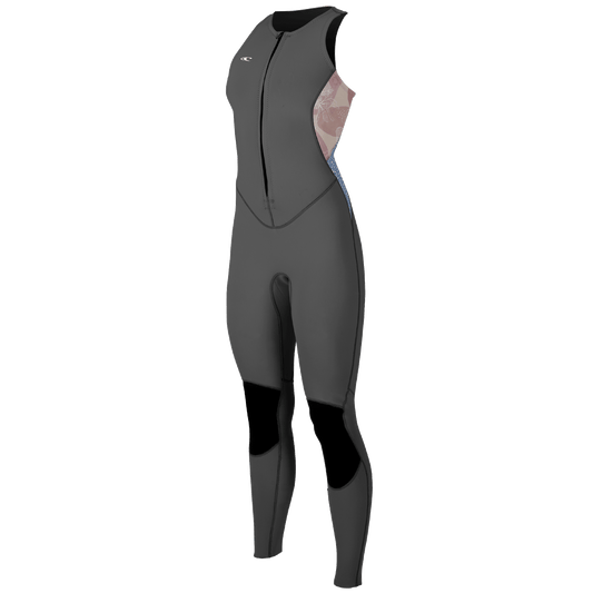 O'Neill Wms Bahia 1.5mm Front Zip Sleeveless Full - Long Johns