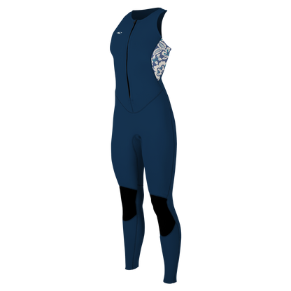 O'Neill Wms Bahia 1.5mm Front Zip Sleeveless Full - Long Johns