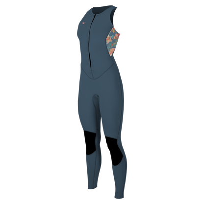 O'Neill Wms Bahia 1.5mm Front Zip Sleeveless Full - Long Johns