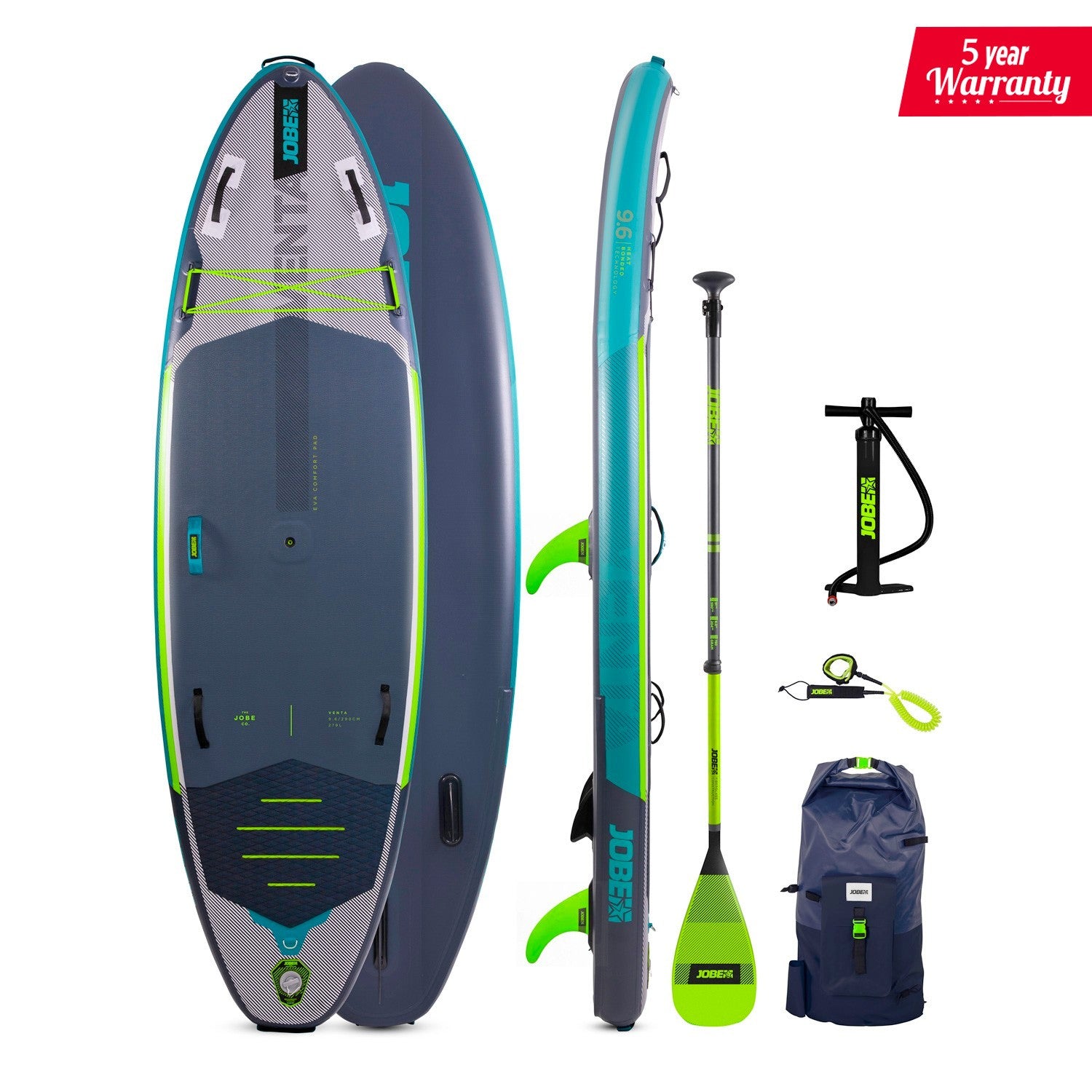 Jobe Aero Venta SUP Board 9.6 Package - SUP Packages