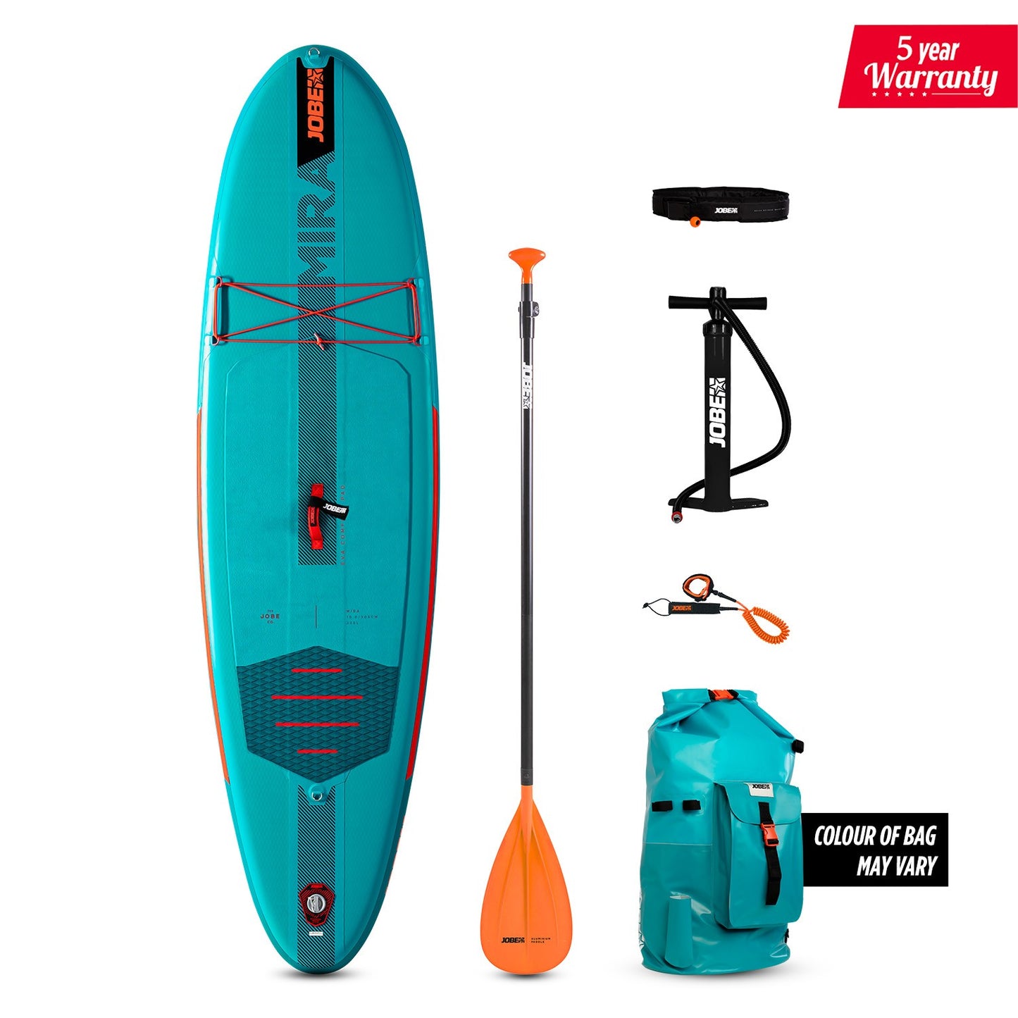 Jobe Mira 10.0 Inflatable Paddle Board Package - SUP Packages