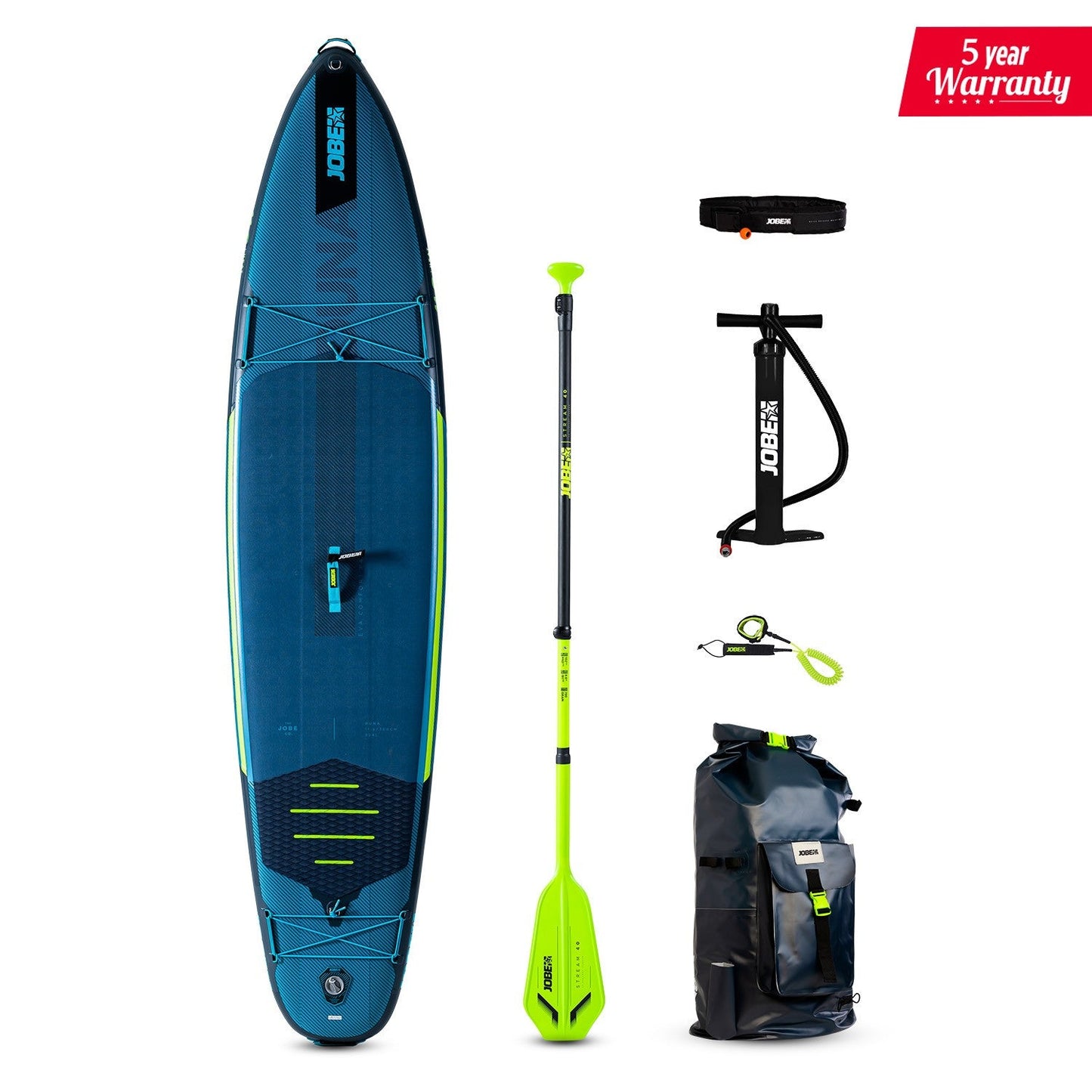 Jobe Duna 11.6 Inflatable Paddle Board Package - SUP Packages
