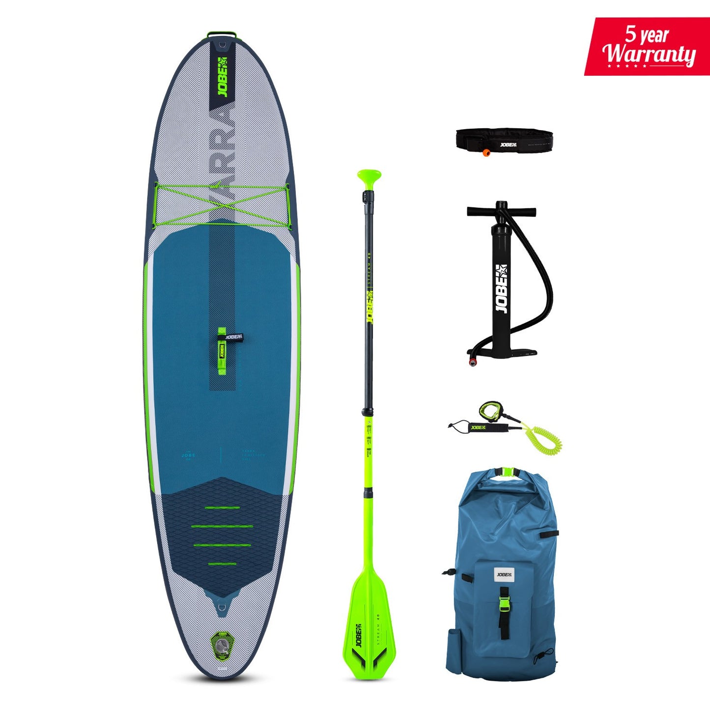 Jobe Yarra 10.6 Inflatable Paddle Board Package - SUP Packages
