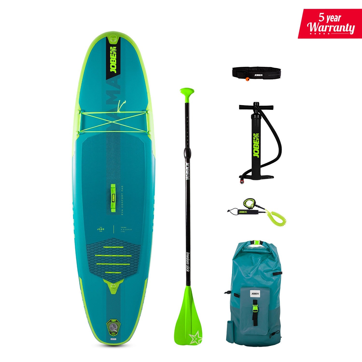 Jobe Aero Yama SUP Board 8.6 Package - SUP Packages