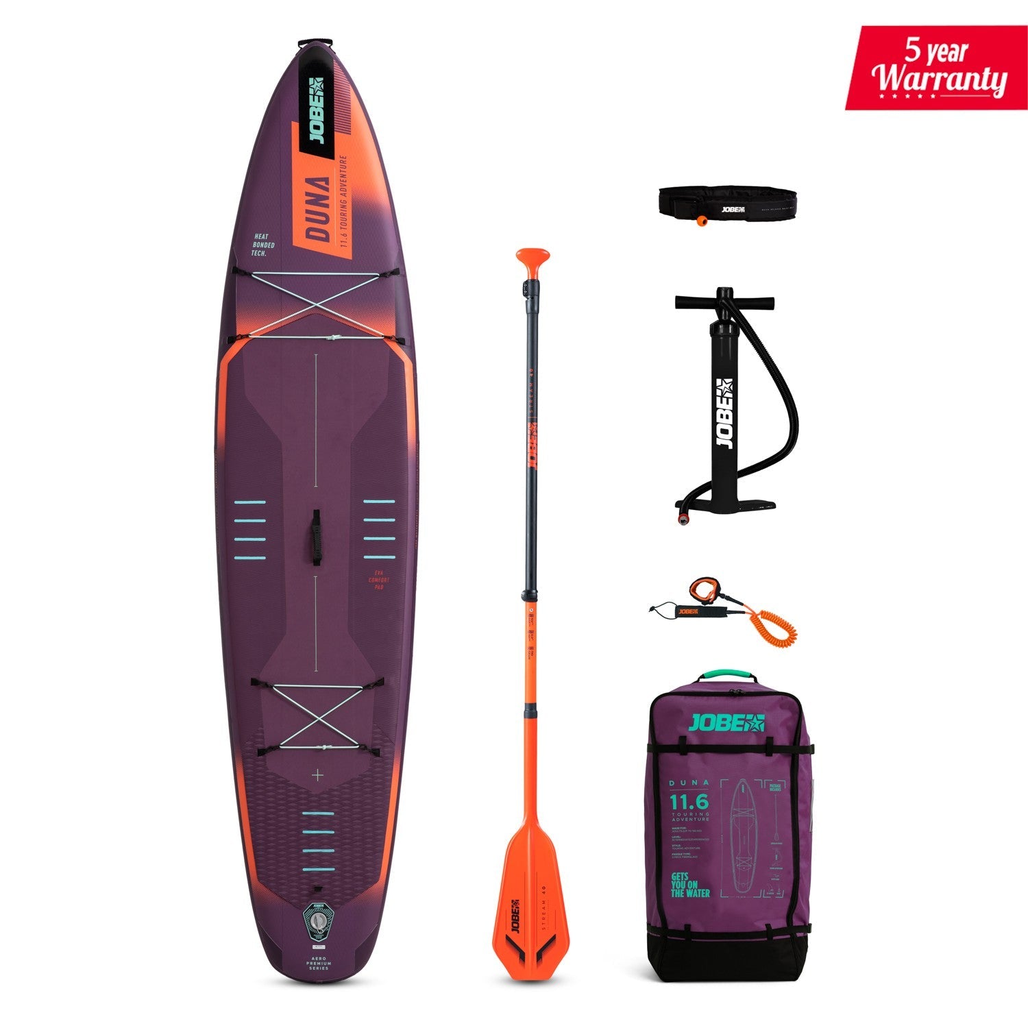 Jobe Aero Duna SUP Board 11.6 Package - SUP Packages