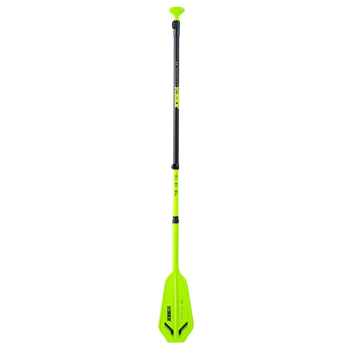 Jobe Stream Carbon 40 SUP Paddle Lime 3-piece - Paddles