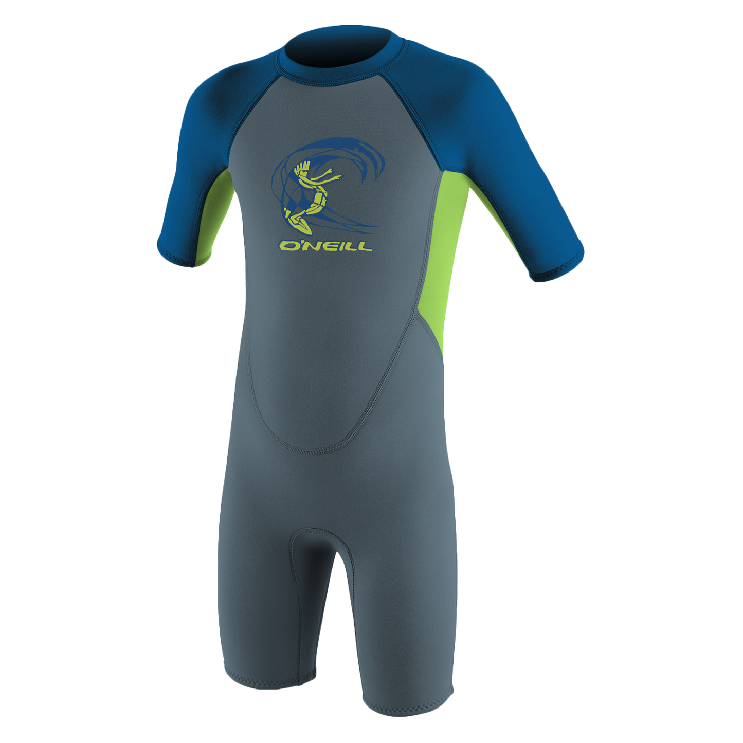 O'Neill Toddler Reactor-2 2mm Back Zip S/S Spring - Boys - Short Arm / Back-zip