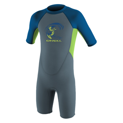 O'Neill Toddler Reactor-2 2mm Back Zip S/S Spring - Boys - Short Arm / Back-zip