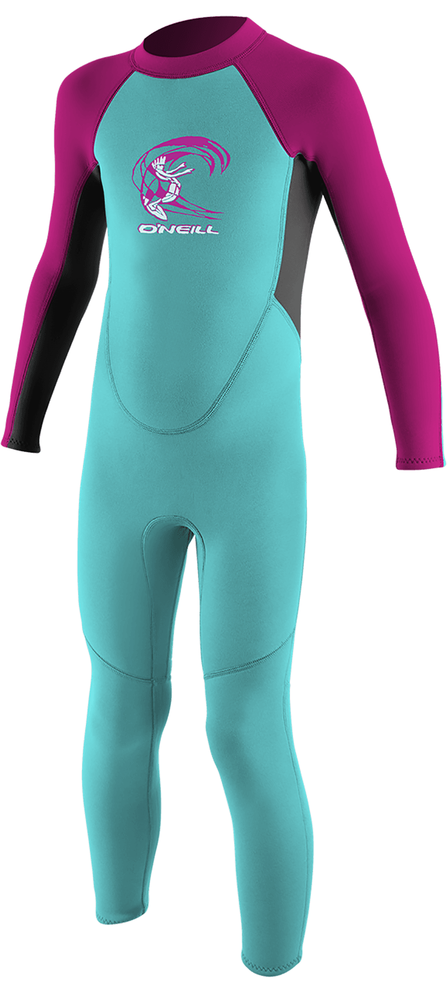 O'Neill Toddler Reactor-2 2mm Back Zip Full - Girls - Fullsuit / Back-zip