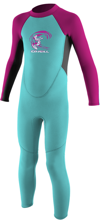 O'Neill Toddler Reactor-2 2mm Back Zip Full - Girls - Fullsuit / Back-zip