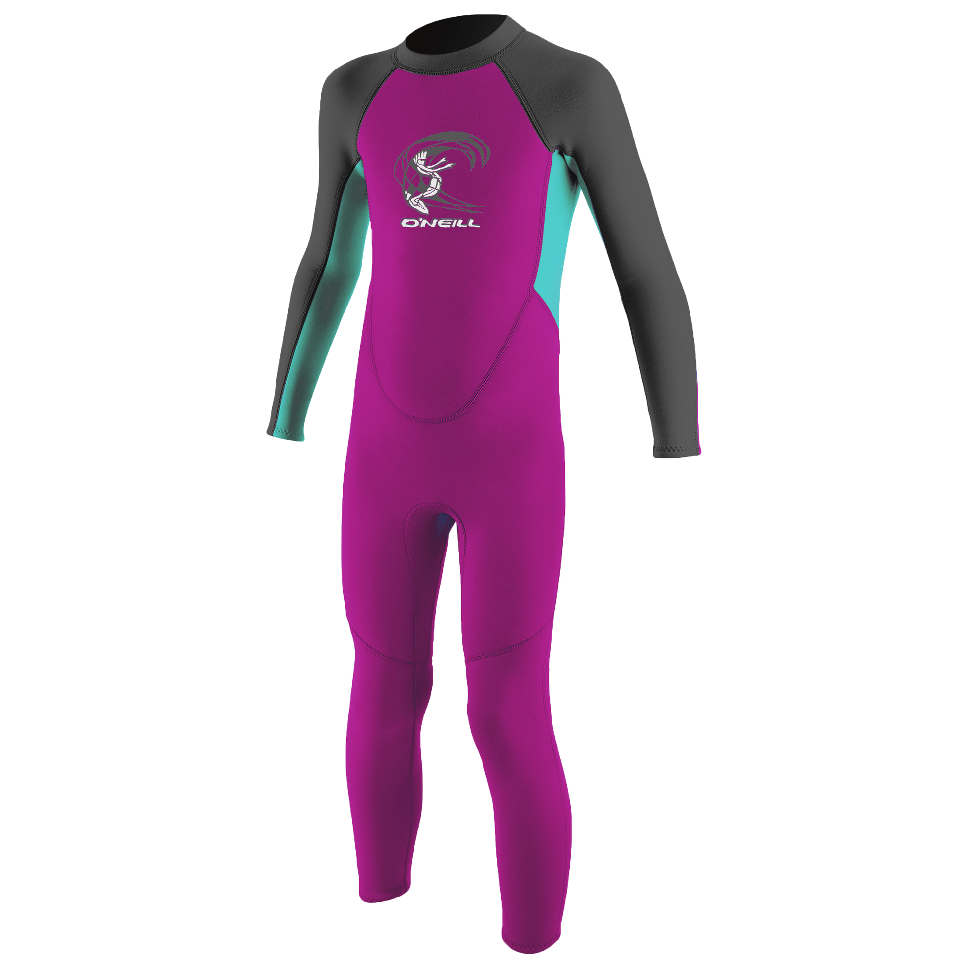 O'Neill Toddler Reactor-2 2mm Back Zip Full - Girls - Fullsuit / Back-zip