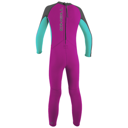 O'Neill Toddler Reactor-2 2mm Back Zip Full - Girls - Fullsuit / Back-zip
