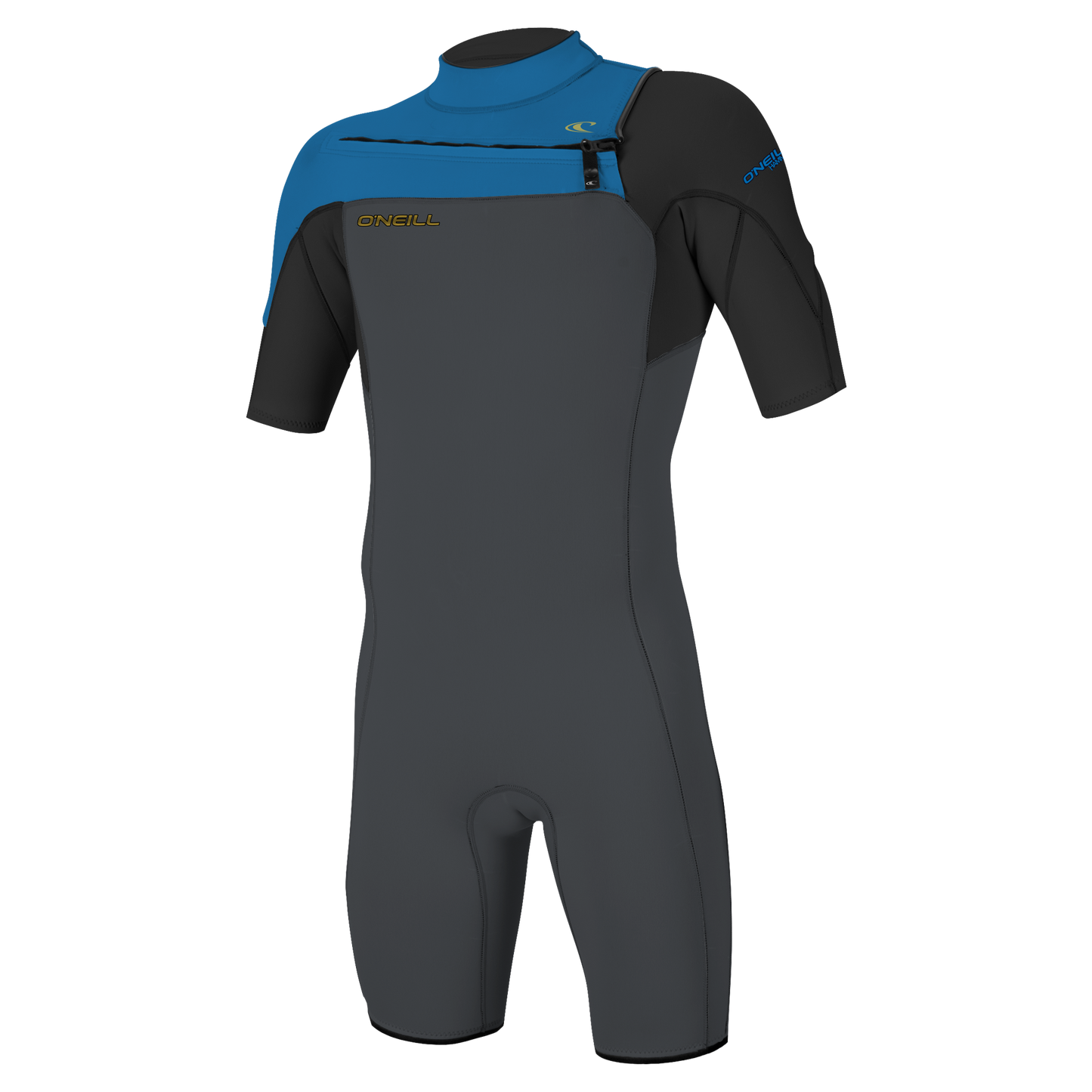 O'Neill Hammer 2mm Chest Zip S/S Spring - Short Arm / Front-zip