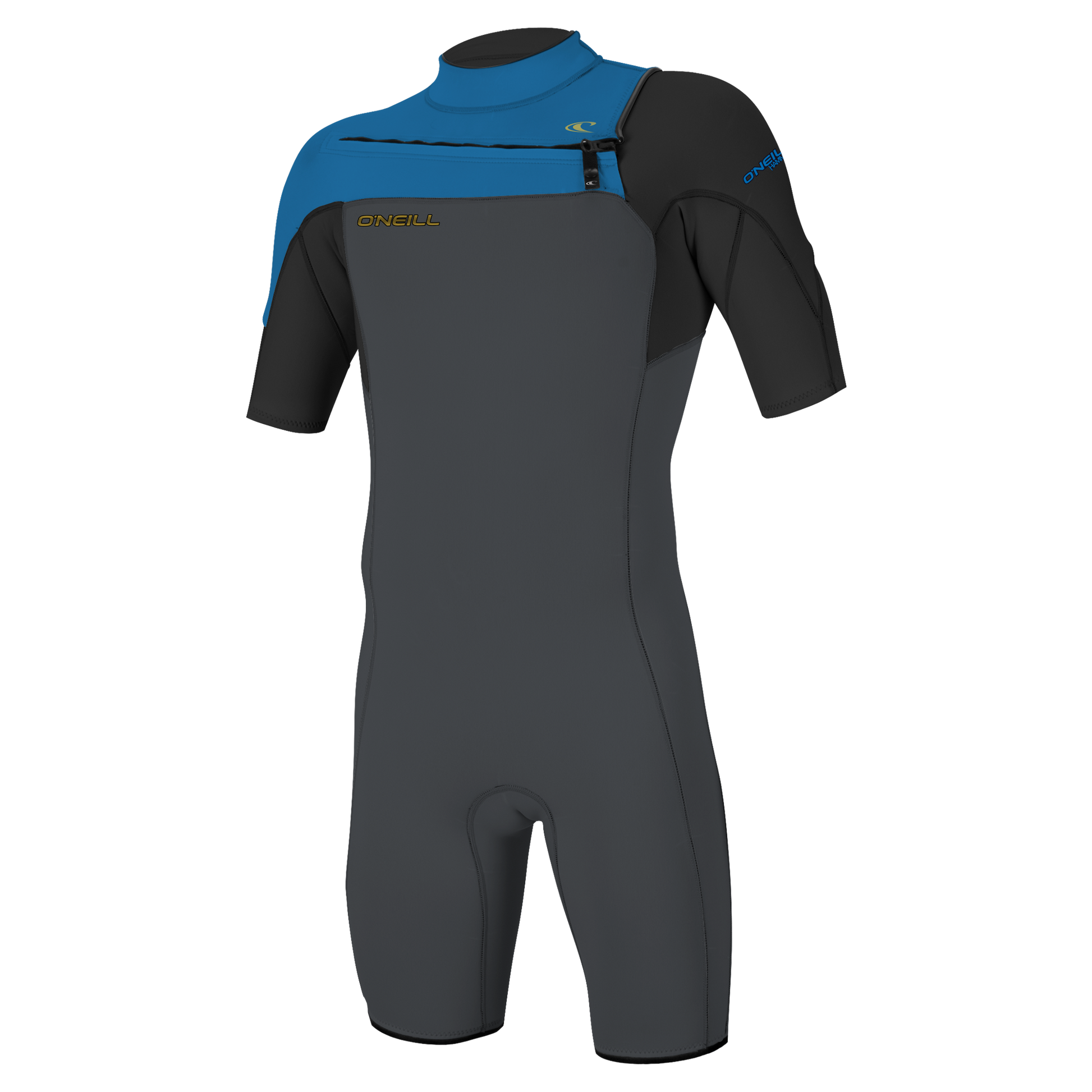 O'Neill Hammer 2mm Chest Zip S/S Spring - Short Arm / Front-zip