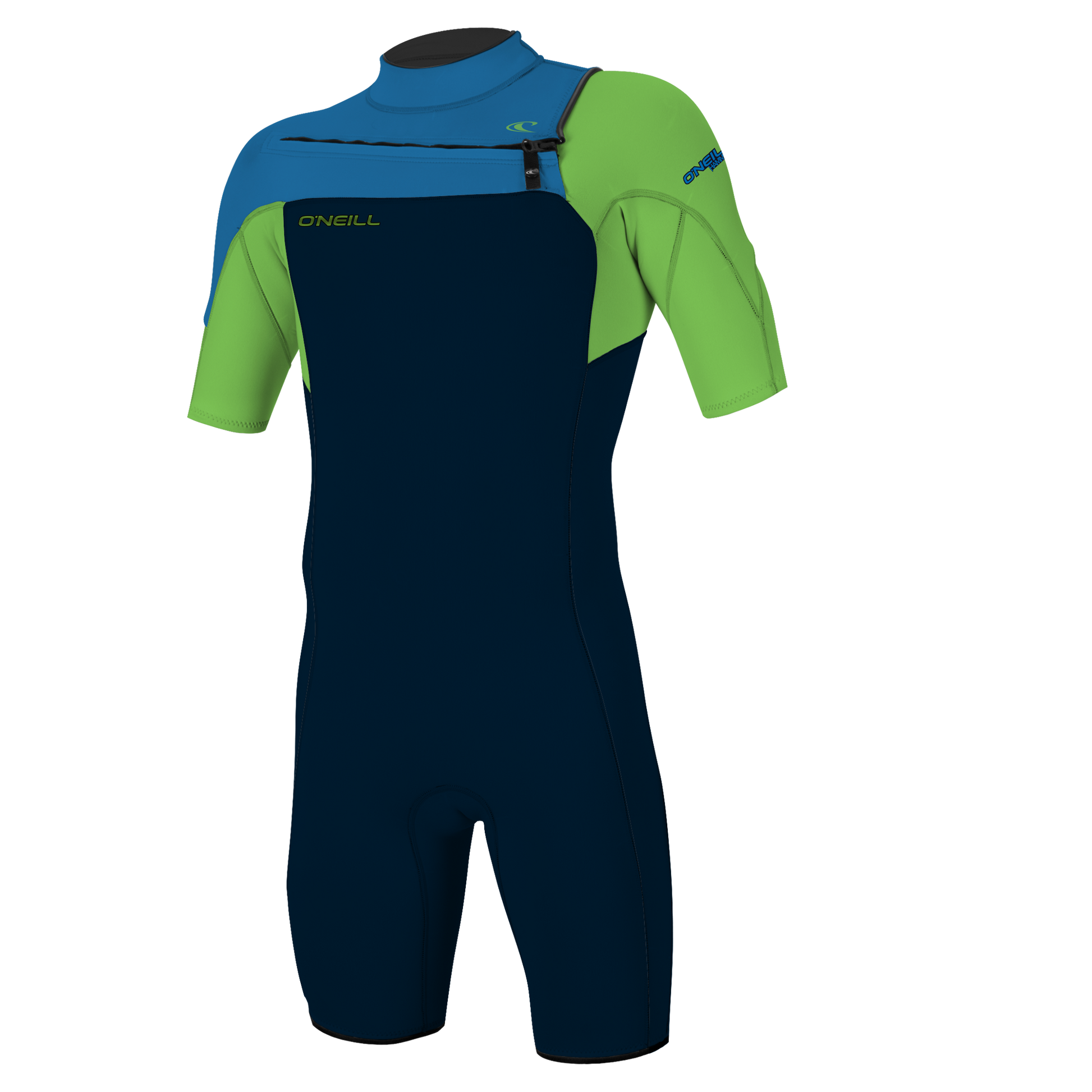 O'Neill Hammer 2mm Chest Zip S/S Spring - Short Arm / Front-zip
