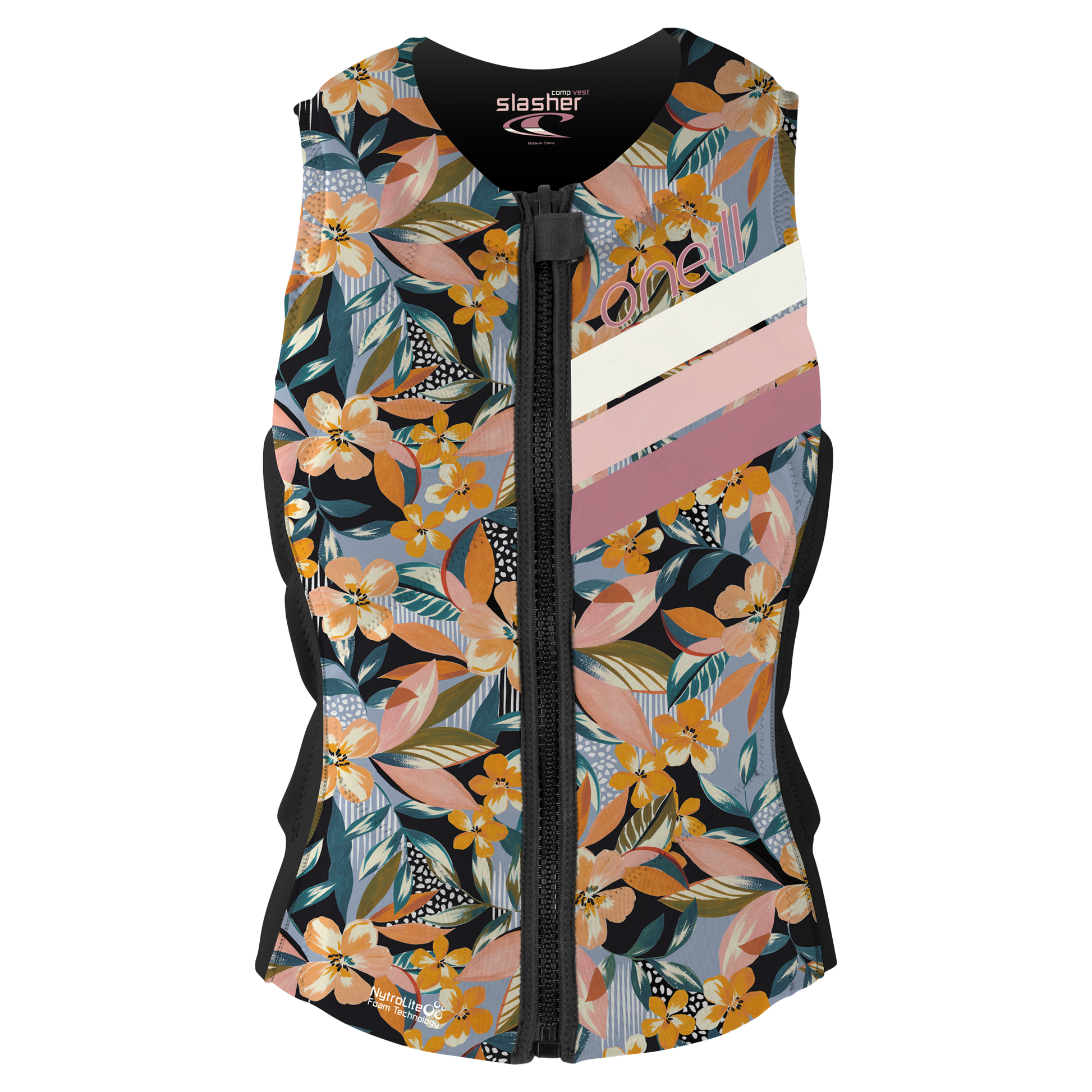 O'Neill Girls Slasher Comp Vest - Impact Wake Vests