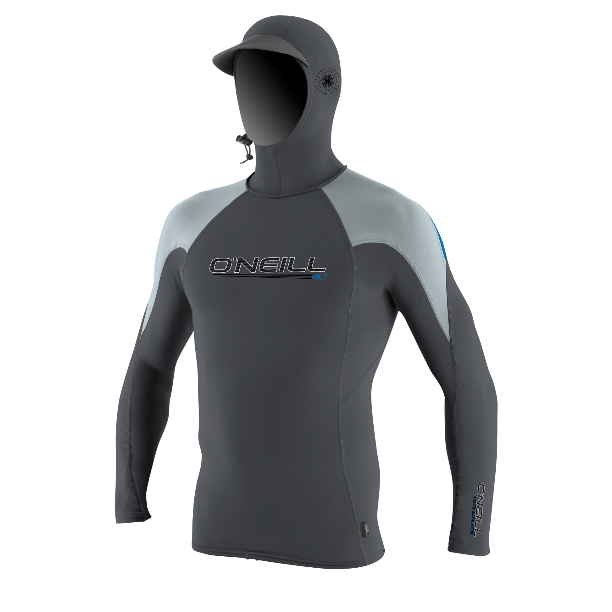O'Neill Premium Skins O'Zone L/S Rash Guard w/Hood - L/S Rash Guards