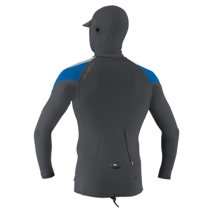 O'Neill Premium Skins O'Zone L/S Rash Guard w/Hood - L/S Rash Guards