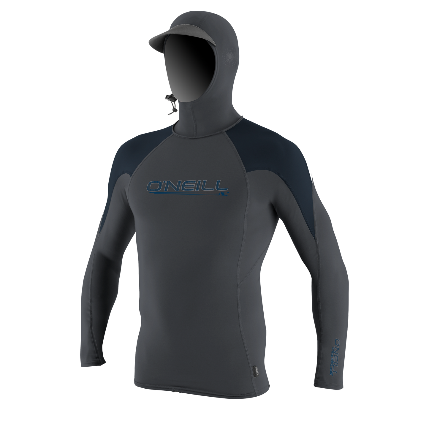 O'Neill Premium Skins O'Zone L/S Rash Guard w/Hood - L/S Rash Guards