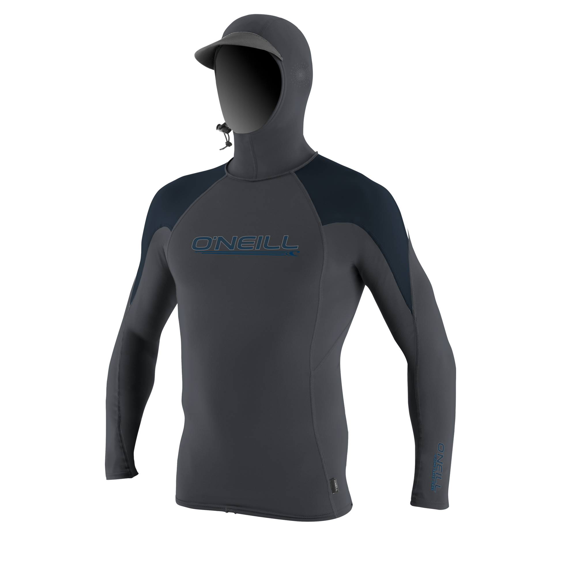 O'Neill Premium Skins O'Zone L/S Rash Guard w/Hood - L/S Rash Guards